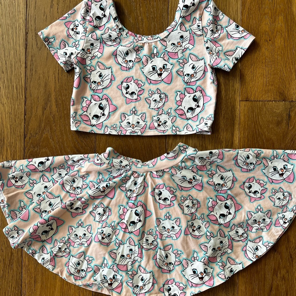 Wild Rich Kids two piece short sleeve twirl!